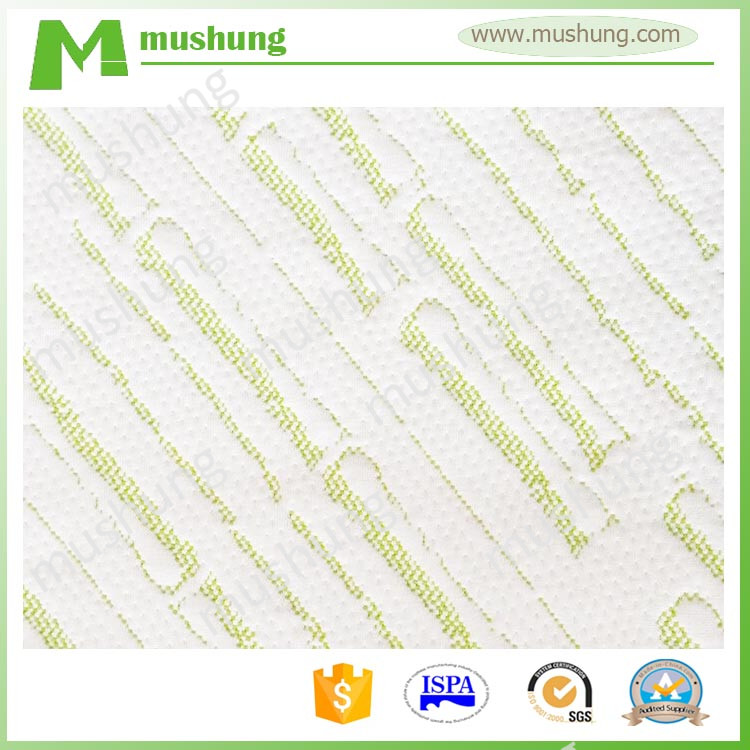 2016 China Popular Bamboo Fiber Jacquard Plain Dyed Quilted Knitted Fabric