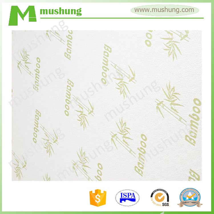 Jacquard knitted mattress bamboo fabric