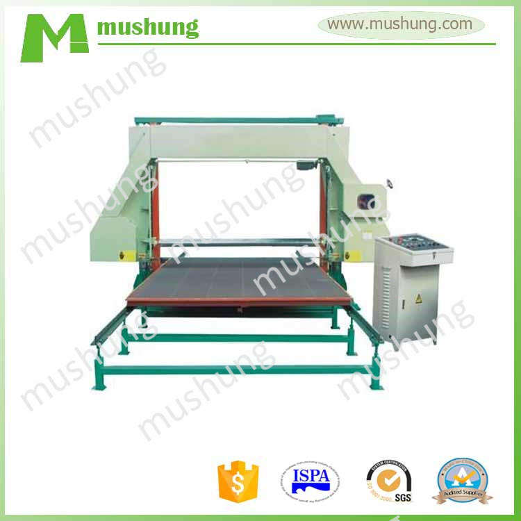 Horizontal sponge cutting machine