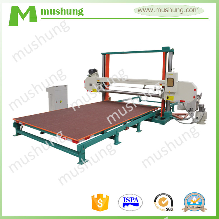 Horizontal Re-bonding sponge cutting machine