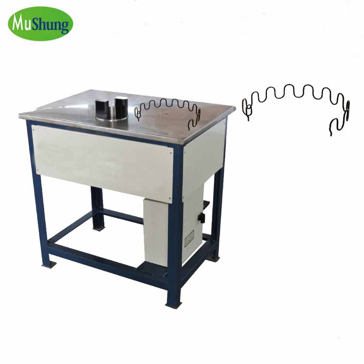 Sofa spring S shape 90 degree bending machine